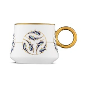 Jumbo Grace Gold 6 Kişilik Kahve Fincan Takımı görseli 4