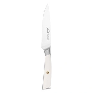 Jumbo Katana Standlı 6 Parça Alman Çeliği Beyaz Bıçak Seti görseli 12