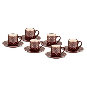 Jumbo Stellar 6 Kişilik Kahve Fincan Takımı
