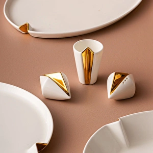 Jumbo Notch Gold 58 Parça 12 Kişilik Yemek Takımı görseli 13