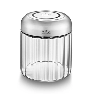 Jumbo New Glass Saklama Kabı 550 ML görseli 2