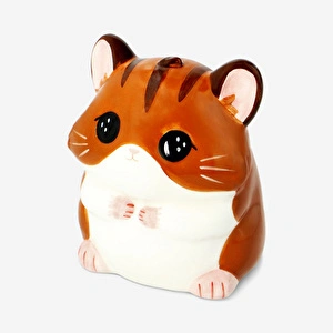 Flying Tiger Copenhagen Hamster Şeklinde Seramik Kumbara görseli 2
