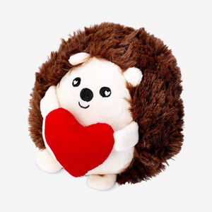 Flying Tiger Copenhagen Kalp Tutan Peluş Kirpi 12 cm görseli 2