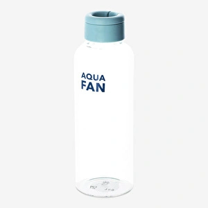 Flying Tiger Copenhagen Mavi Kapaklı Cam Su Şişesi 500 ml