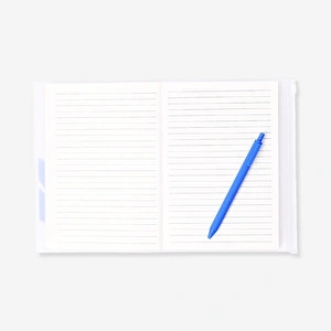 Flying Tiger Copenhagen Mavi Yaprak Desenli Defter A6 görseli 2