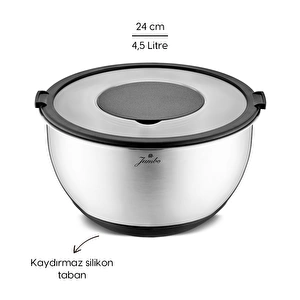 Jumbo New Globe Rendeli Saklama Kabı 24 cm görseli 5