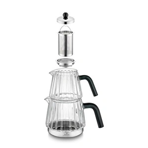 Jumbo Aura Glass İndüksiyon Tabanlı Cam Çaydalık görseli 7