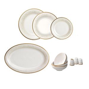 Jumbo Oscar Gold 55 Parça 12 Kişilik Yemek Takımı