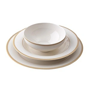 Jumbo Lineda Gold 55 Parça 12 Kişilik Yemek Takımı görseli 5