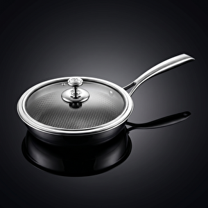 Jumbo Gourmet 3PLY İndüksiyon Tabanlı Çelik Tava 24 cm