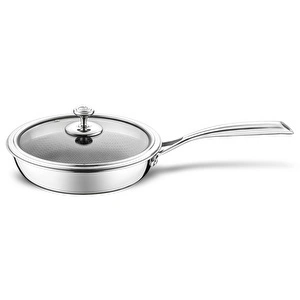 Jumbo Gourmet 3PLY İndüksiyon Tabanlı Çelik Tava 24 cm görseli 6