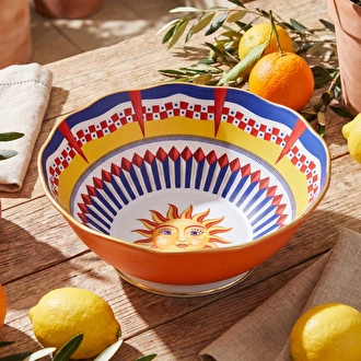 Baci Milano Dolce Vita Sun Salata Kasesi 26 cm Porselen