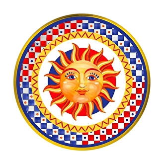 Baci Milano Dolce Vita 6'lı Sun Ekmek Tabağı 16 cm Porselen