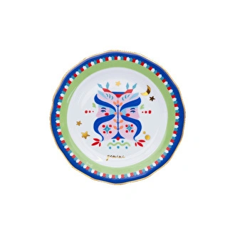 Baci Milano Zodiac Vibe Pasta Tabağı İkizler Burcu 16 cm 