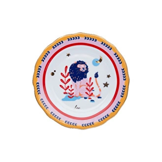 Baci Milano Zodiac Vibe Pasta Tabağı Aslan Burcu 16 cm 