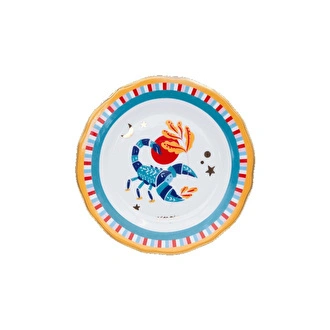 Baci Milano Zodiac Vibe Pasta Tabağı Akrep Burcu 16 cm 