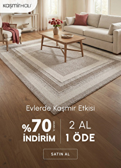 KAŞMİR HALI %70'E VARAN İNDİRİM