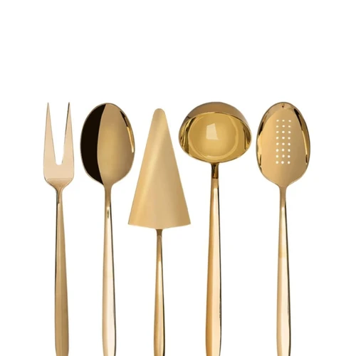 Jumbo Jumbo 9400 5 Parça Titanyum Gold Servis Takımı
