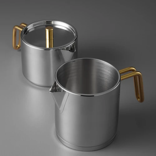 Jumbo Jumbo Metalix Titanyum Gold Çaydanlık