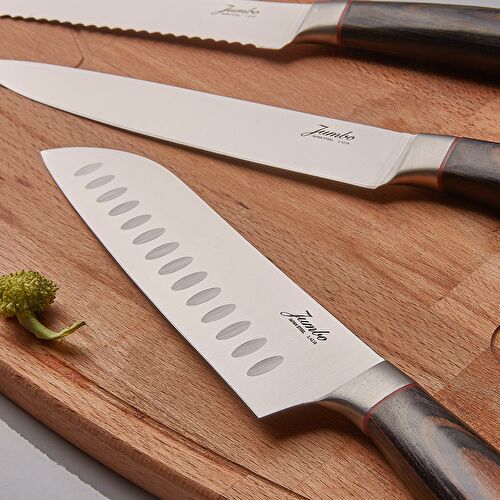 Jumbo Kobe Japon Çeliği 5 Parça Bıçak Seti