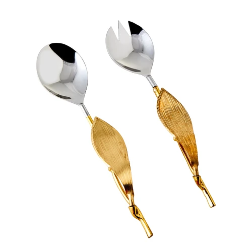 Jumbo Jumbo Leaf Salata Servis Seti 26x6 cm