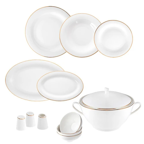 Jumbo Jumbo Bright Gold 60 Parça 12 Kişilik Yemek Takımı