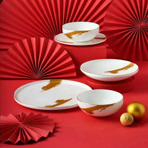 Jumbo Jumbo Glow 24 Parça 6 Kişilik Yemek Takımı