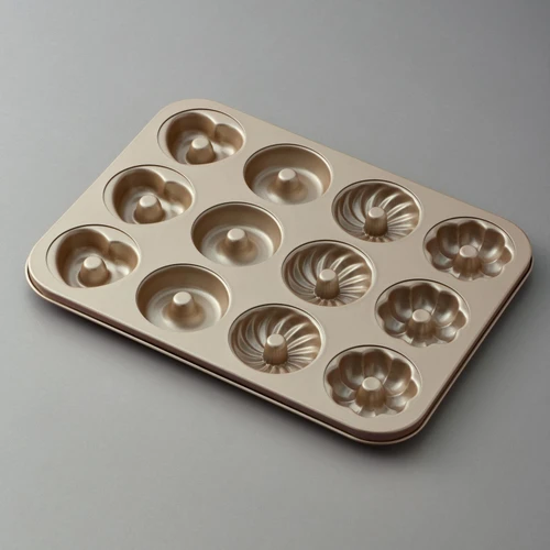 Jumbo Gold Bake Muffin Kalıbı