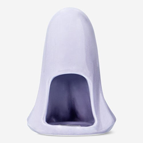 Flying Tiger Copenhagen Hayalet Şeklinde Mor Seramik LED Fener Flying Tiger Copenhagen Hayalet Şeklinde Mor Seramik LED Fener