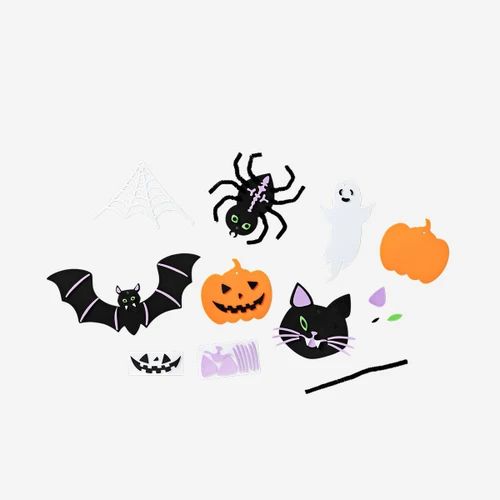Flying Tiger Copenhagen Halloween Kendin Yap Hayvanlı Köpük Figürler