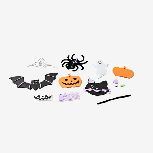 Flying Tiger Copenhagen Halloween Kendin Yap Hayvanlı Köpük Figürler