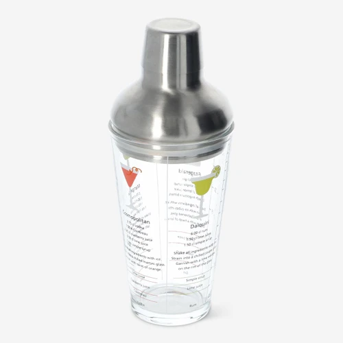 Flying Tiger Copenhagen Tarifli Cam Shaker 430 ml