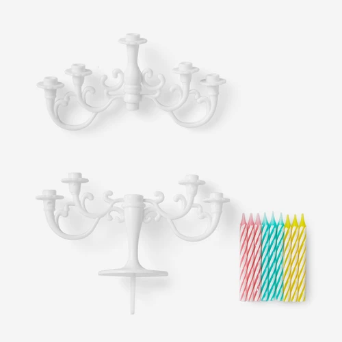 Flying Tiger Copenhagen Mini Şamdan Şeklinde Pasta Süsü