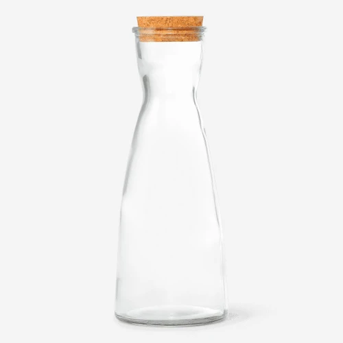 Flying Tiger Copenhagen Mantar Kapaklı Cam Karaf 680 ml