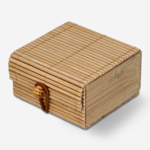 Flying Tiger Copenhagen Bambu Saklama Kutusu 6 x 3,5 cm