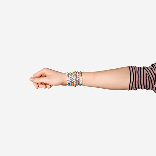 Flying Tiger Copenhagen Kendin Yap Harfli Bileklik Boncuğu Seti