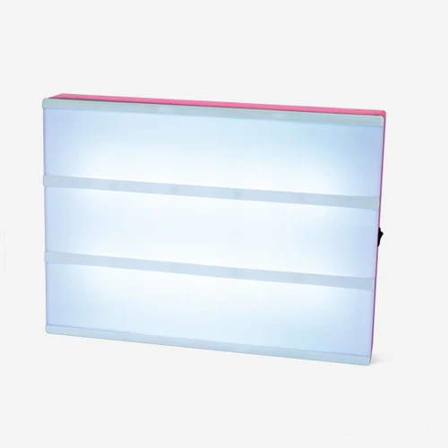 Flying Tiger Copenhagen Pembe Çerçeveli ve Harfli A4 Led Işıklı Pano