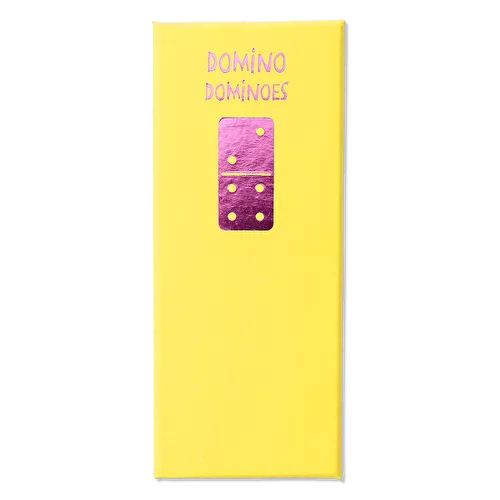 Flying Tiger Copenhagen Kutulu Pembe Domino Seti