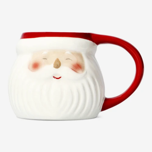 Flying Tiger Copenhagen Kırmızı Beyaz Noel Baba Şeklinde Kupa 400 ml