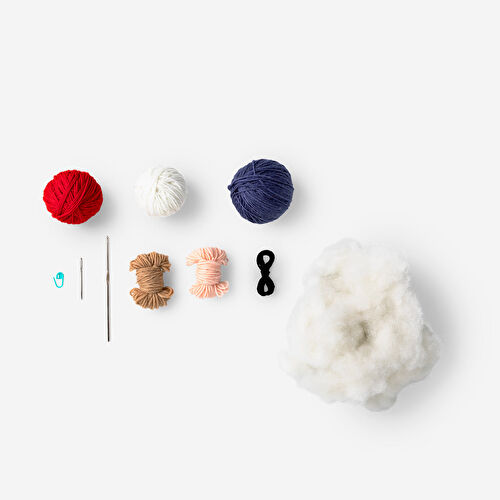 Flying Tiger Copenhagen Kendin Yap Yılbaşı Penguen Tığ İşi Kiti Flying Tiger Copenhagen Kendin Yap Yılbaşı Penguen Tığ İşi Kiti