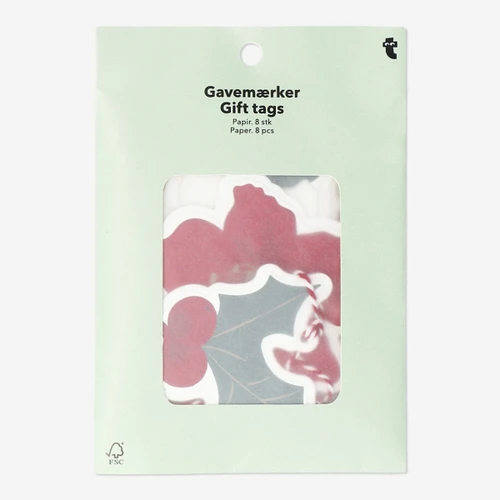 Flying Tiger Copenhagen 8'li Çiçekli Sticker Seti