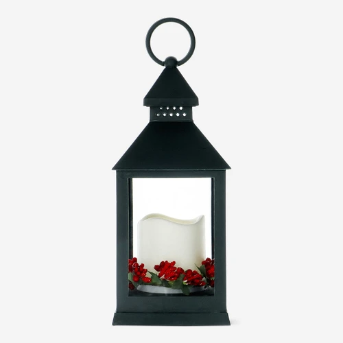 Flying Tiger Copenhagen Led Işıklı ve Çiçekli Fener