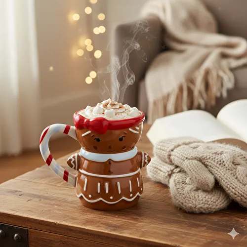 Flying Tiger Copenhagen Kurabiye Adam Şekilli Kupa