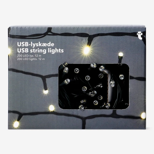 Flying Tiger Copenhagen USB'li Led Yılbaşı Ağacı Işığı