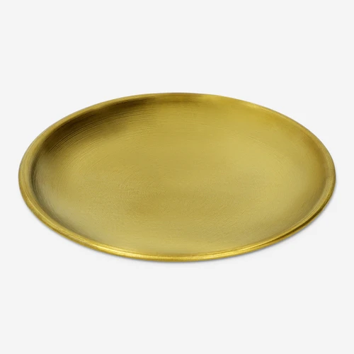 Flying Tiger Copenhagen Gold Oval Dekoratif Tabak 10 cm
