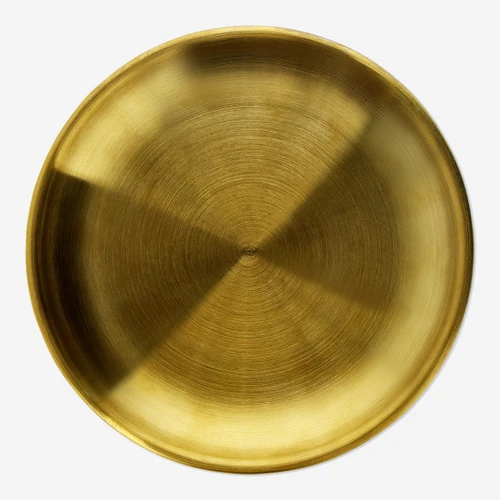 Flying Tiger Copenhagen Gold Oval Dekoratif Tabak 10 cm
