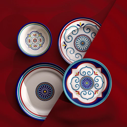 Jumbo Jumbo Morocco 24 Parça 6 Kişilik Yemek Takımı