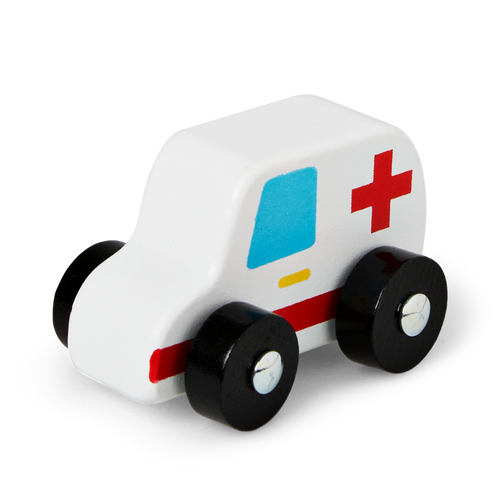 Flying Tiger Copenhagen Ahşap Oyuncak Ambulans