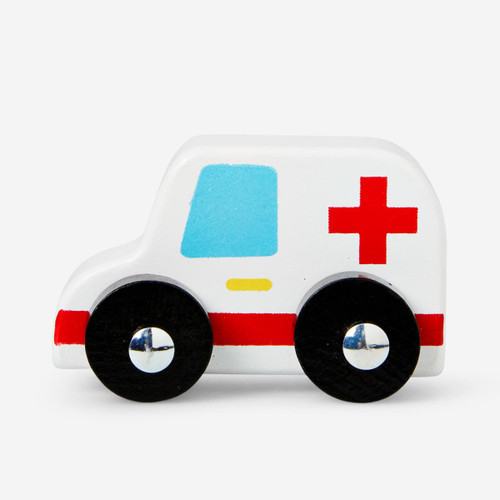 Flying Tiger Copenhagen Ahşap Oyuncak Ambulans