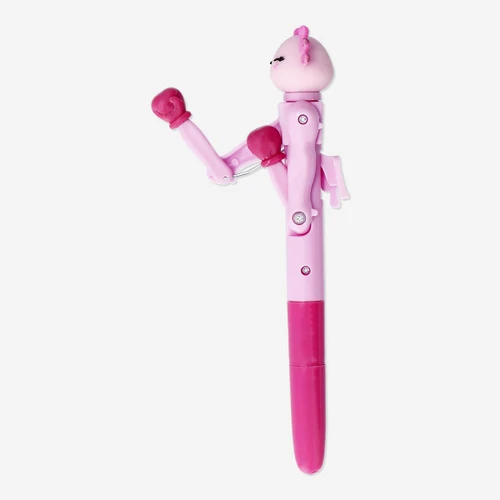 Flying Tiger Copenhagen Pembe Sevimli Yaratık Figürlü Kalem